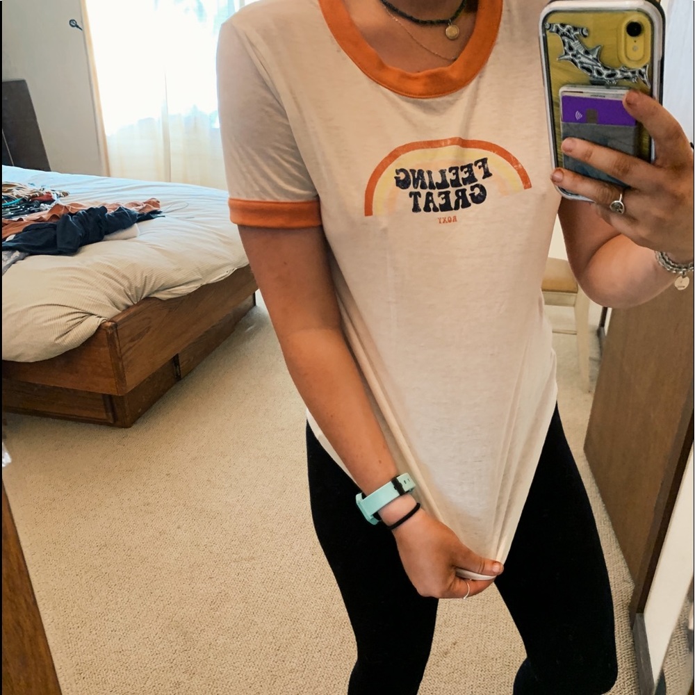 Roxy “Feeling Great” Fitted Tee